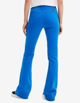 Pantalón vaquero Desigual Mia flare azul