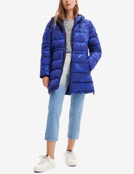 Abrigo Desigual Aarhus azul