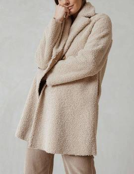 Abrigo pelliza Indi&Cold reversible beige