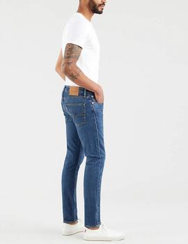 Pantalón vaquero Levis 512 Slim Taper Whoop azul