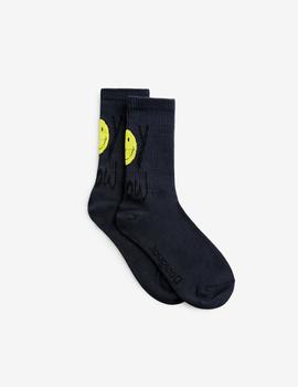 Calcetines Desigual Smiley negro