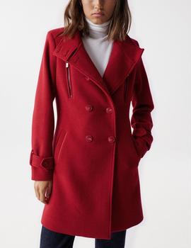 Abrigo Salsa paño rojo