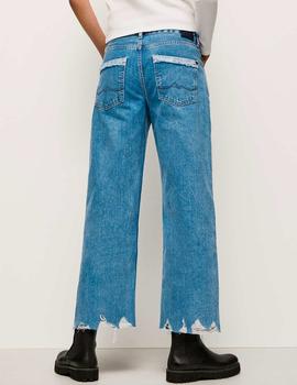 Pantalón vaquero Pepe Jeans Ani Reclam azul