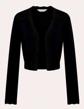 Bolero Naf Naf calados negro
