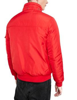 Cazadora Tommy Jeans Tech Jacket rojo