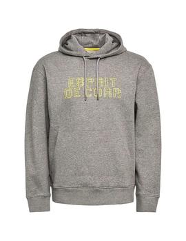 Sudadera Esprit logo gris