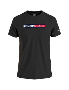 Camiseta Tommy Jeans logo negro