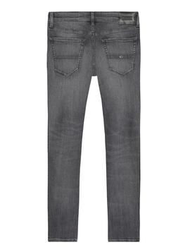 Pantalón vaquero Tommy Jeans Scanton slim gris