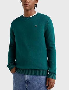 Jersey Tommy Jeans Essential verde