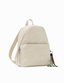 Mochila Desigual Aquiles blanco