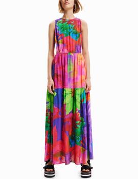 Vestido Desigual Sandall cut-outs multi