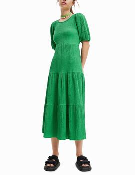 Vestido Desigual Wend verde