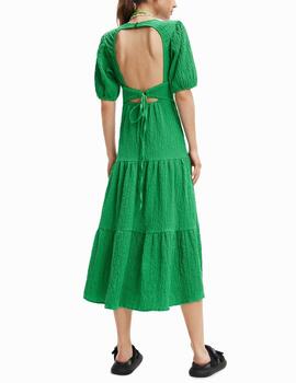 Vestido Desigual Wend verde