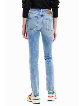 Pantalón vaquero Desigual Lia skinny azul