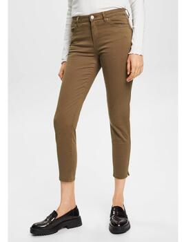 Pantalón Esprit tobillero khaki