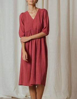 Vestido Indi&Cold frambuesa