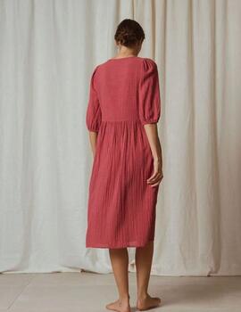 Vestido Indi&Cold frambuesa