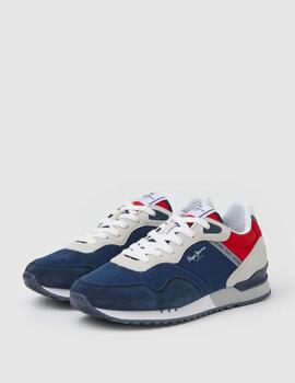 Zapatilla Pepe Jeans London marino