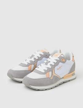 Zapatillas Pepe Jeans Brit blanco