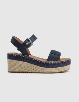 Sandalias cuña Pepe Jeans Witney marino