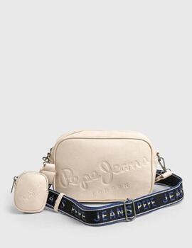 Bandolera Pepe Jeans Bassy beige