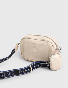 Bandolera Pepe Jeans Bassy beige