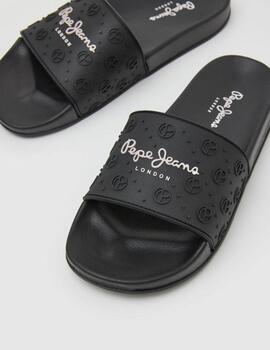 Chanclas Pepe Jeans Logo negro