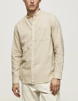 Camisa Pepe Jeans Levens beige