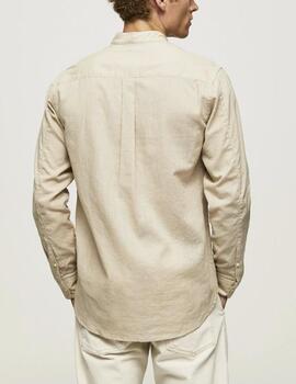 Camisa Pepe Jeans Levens beige