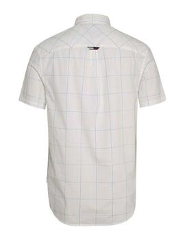 Camisa Tommy Jeans cuadros blanco