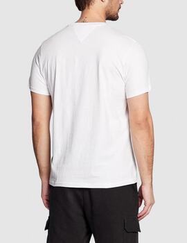 Camiseta Tommy Jeans logo blanco