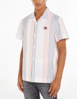 Camisa Tommy Jeans rayas multi