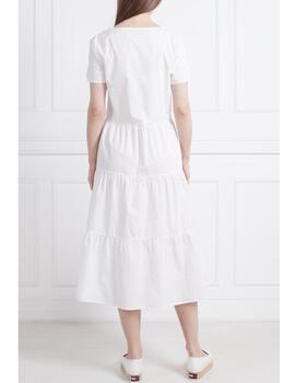 Vestido Tommy Jeans blanco