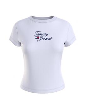 Camiseta Tommy Jeans logo blanco