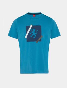 Camiseta Lion of Porches logo azul