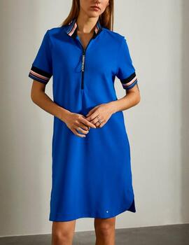 Vestido Lion of Porches azul