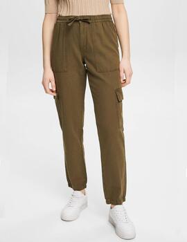 Pantalón Esprit cargo khaki