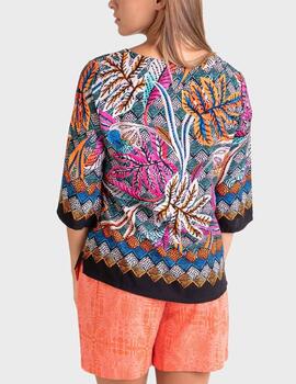 Blusa Massana estampada multi