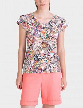 Blusa Massana estampada multi