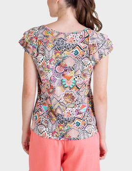 Blusa Massana estampada multi