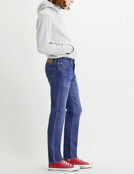 Pantalón vaquero Levis 511 Slim Poncho azul