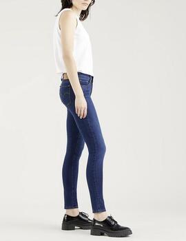 Pantalón vaquero Levis 711 Skinny Shake azul