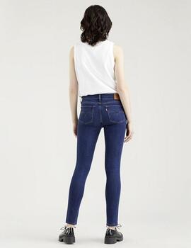 Pantalón vaquero Levis 711 Skinny Shake azul