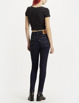 Pantalón vaquero Levis 721 Skinny Dark Indigo azul