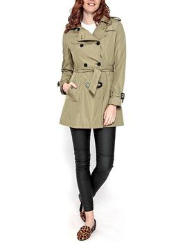 Gabardina Brave Soul khaki