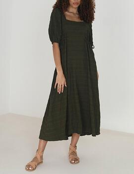 Vestido Brave Soul khaki