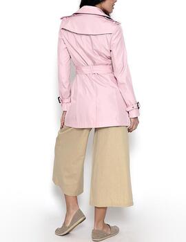 Gabardina Brave Soul rosa