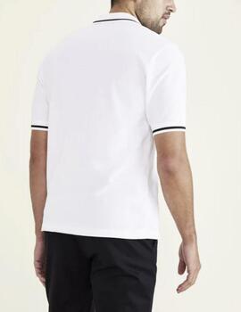 Polo Dockers slim blanco