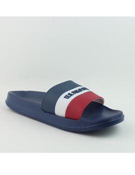 Chanclas U.S. Polo Asnn. logo marino