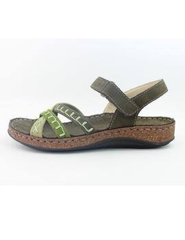 Sandalias Walk and Fly verde